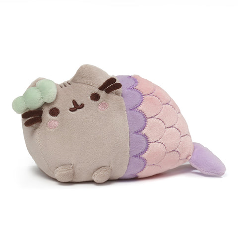 Mermaid Pusheen Spiral Shell - 7"