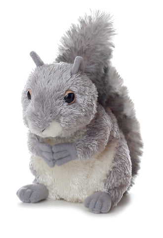 Nutty Grey Squirrel Mini Flopsie - 8"