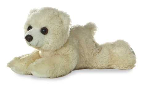 Artic Polar Bear Mini Flopsie - 8"