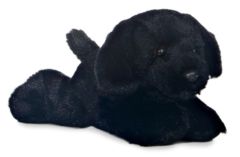 Blackie Labrador Dog Mini Flopsie - 8"