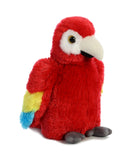 Scarlet Macaw Mini Flopsie - 8"