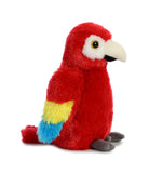 Scarlet Macaw Mini Flopsie - 8"
