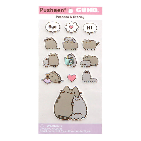 Pusheen and Stormy Stickers